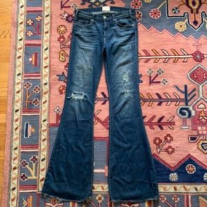 McGuire Denim Majorella Flare Rip Jeans